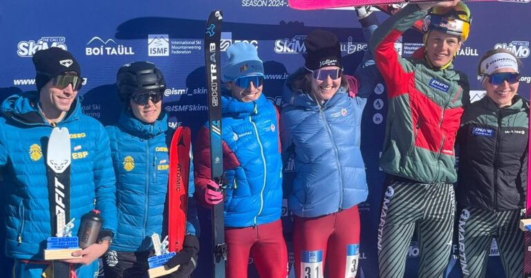 Ana Alonso y Oriol Cardona, líderes de la Copa del Mundo al lograr la plata en el Relevo Mixto de Boí Taül donde demuestran de nuevo sus credenciales
