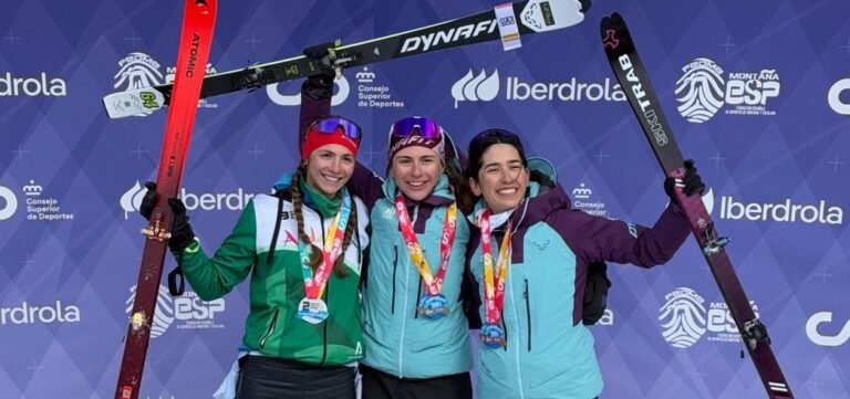 María Ordóñez, subcampeona de España de Sprint este viernes en Boí Taüll en el que Andalucía logra tres medallas más
