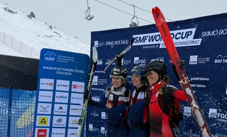 Enorme bronce para Ana Alonso en el Sprint de la Copa del Mundo de Boí Taüll