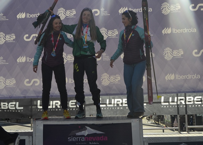 Ana Alonso, campeona de España de Skimo en la Individual de Sierra Nevada 2025