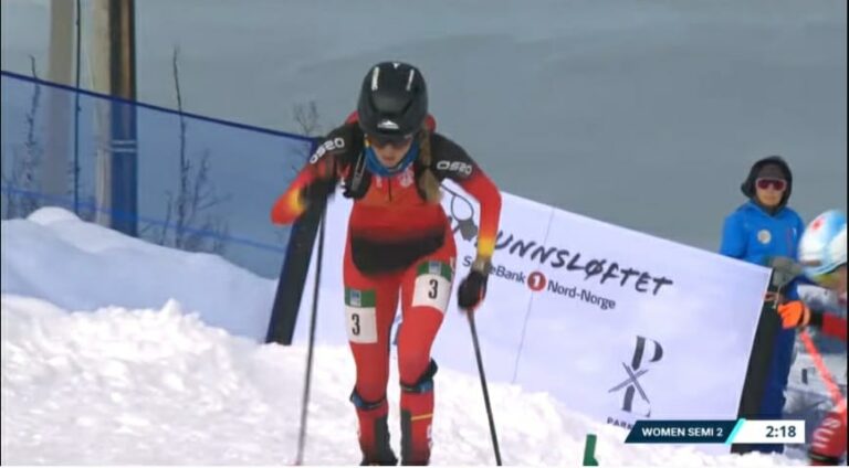 Ana Alonso, tercera del ranking de Sprint de la Copa del Mundo y cuarta en la prueba de hoy en Tromsø