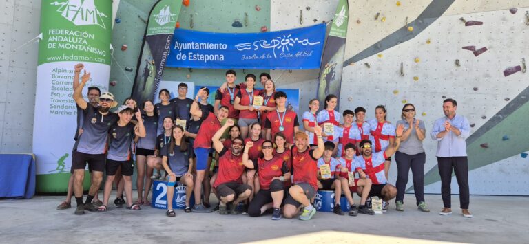 Sevilla, Málaga y Almería copan el podio del CADEBA de Escalada celebrado en Estepona
