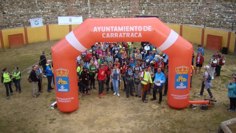 Carratraca acoge el II Encuentro de Senderismo Interprovincial en Málaga con más de 200 participantes de 7 provincias andaluzas
