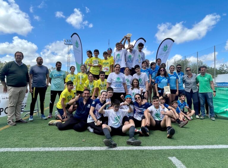 Quinto título para Huelva en el CADEBA de Marcha Nórdica, con Cádiz y Málaga en segundo y tercer lugar