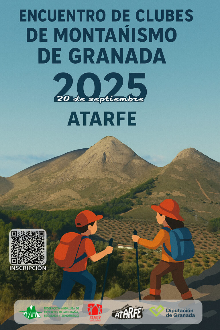 Atarfe acoge el 20 de septiembre el XIII Encuentro de Clubes de Montañismo de Granada