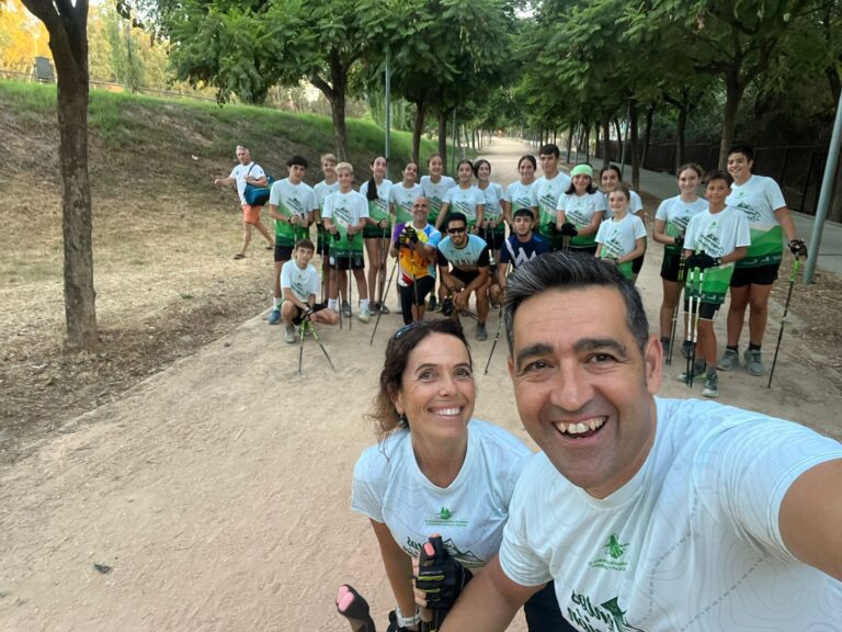 Objetivos cumplidos en el Campamento de Tecnificación de Marcha Nórdica celebrado en Huelva, sede este fin de semana del CESA y Campeonato de España por Clubes