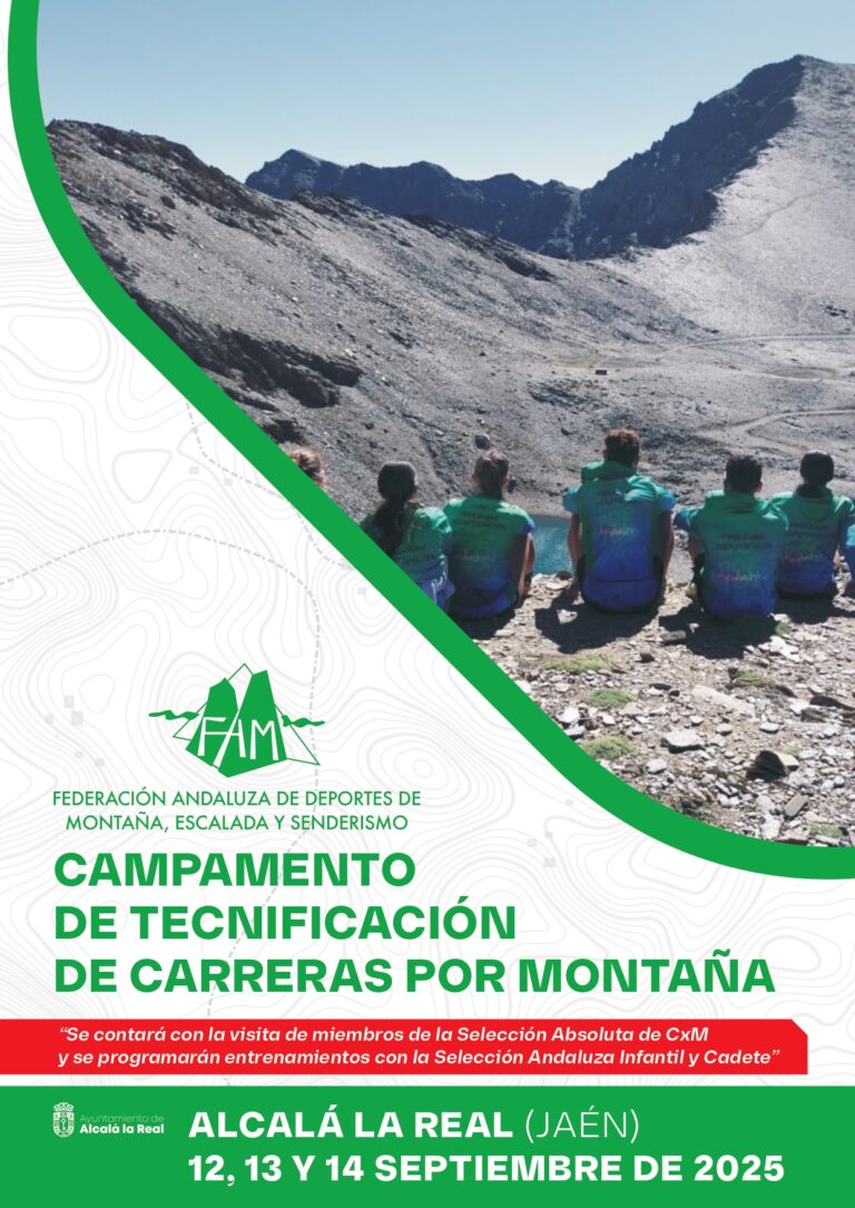 Alcalá la Real, epicentro de las CxM con el Campamento de Tecnificación y la cuarta prueba de Copa de Andalucía y Campeonato Andaluz por Clubes