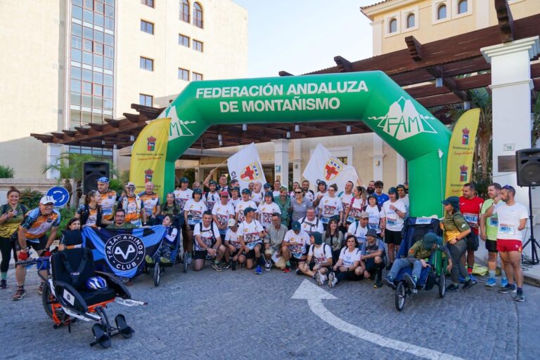 La FADMES participa en la Desértica Inclusiva celebrada en Vícar y muestra de nuevo su decidida apuesta por el montañismo inclusivo