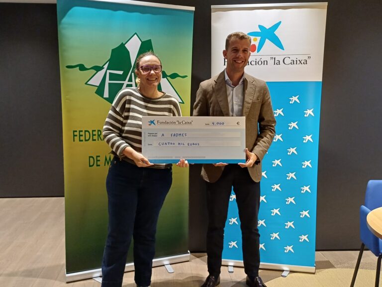 La Fundación “La Caixa” colabora con la Federación en actividades de montañismo inclusivo