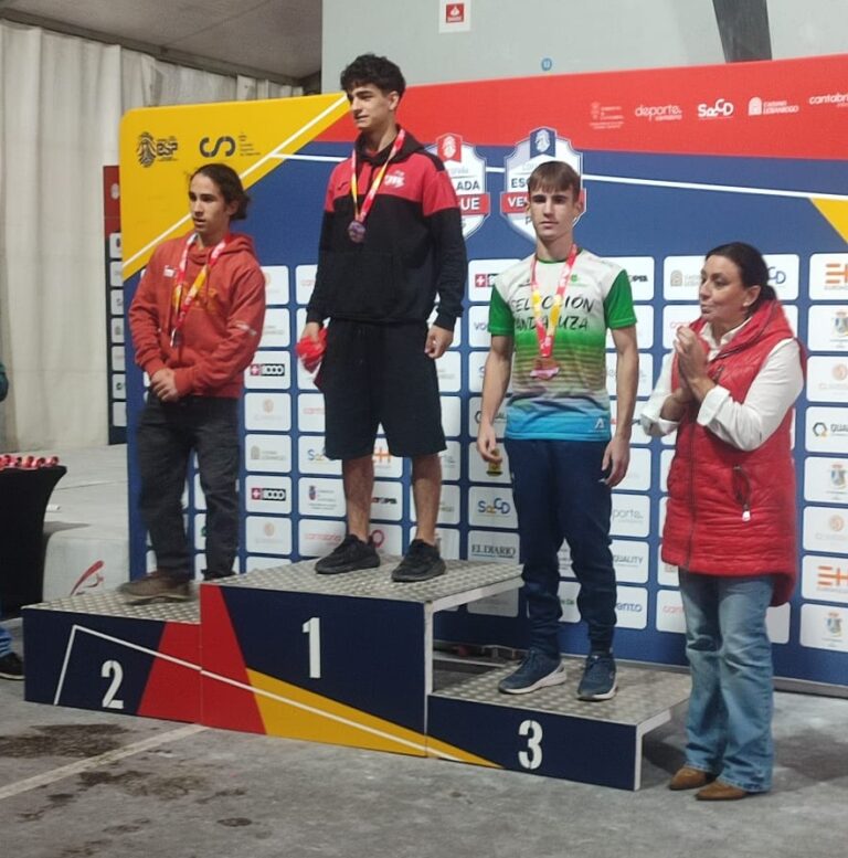 Bronce para Lucas Villalba en la prueba final de Velocidad de la Copa de España de Potes