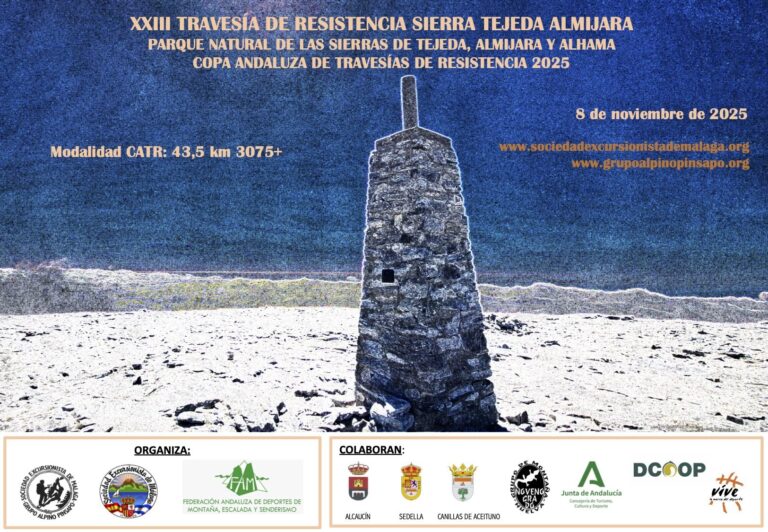 Sedella, preparada para acoger una nueva edición de la Travesía Sierra de Tejeda-Almijara de la CATR 2025