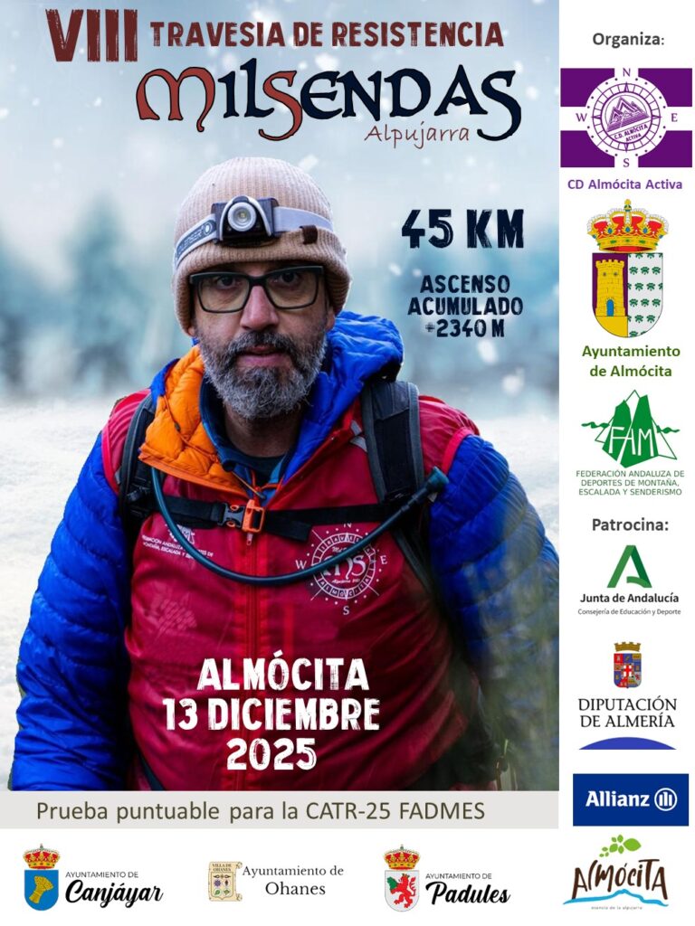 La CATR 2025 finaliza este sábado con la Travesía Mil Sendas en Almócita