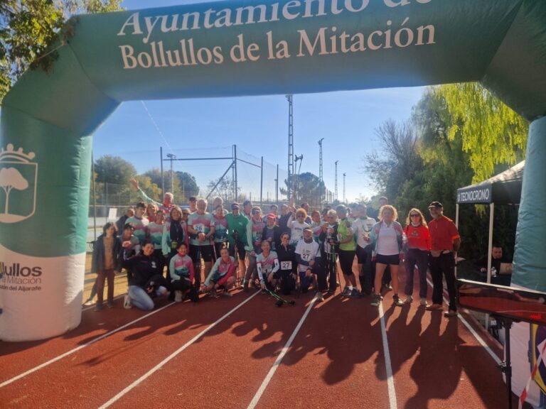 Bollullos de la Mitación acoge con éxito el I Campeonato por Relevos de Marcha Nórdica de Sevilla