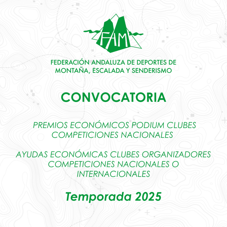 Convocatoria premios y ayudas económicas a clubes – Temporada 2025