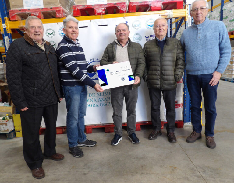 Las actividades solidarias de la delegación en Córdoba dan sus frutos