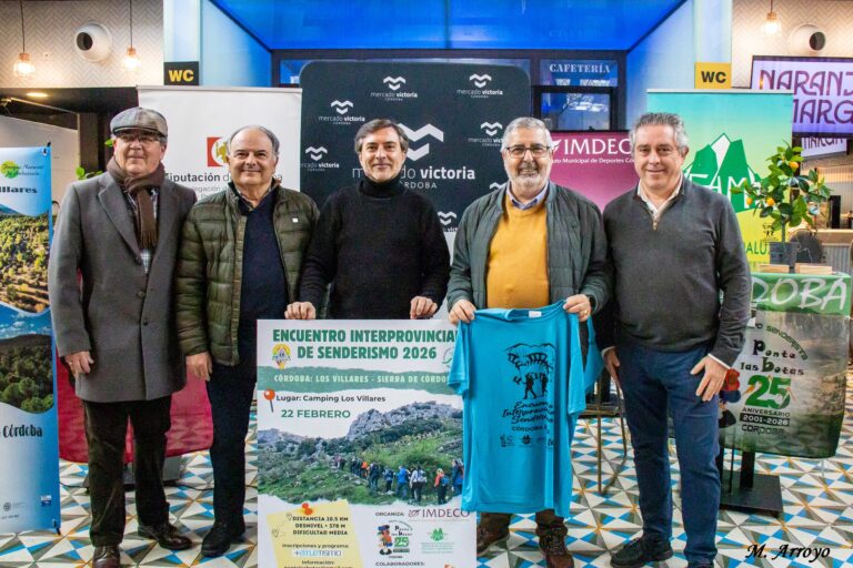 Presentado en el Mercado Victoria de Córdoba el primer Encuentro Interprovincial de Senderismo 2026