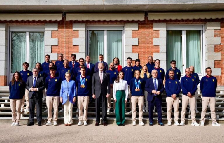 Los Reyes de España y el Presidente del Gobierno reciben a Ana Alonso y al equipo español de los Juegos de Milán-Cortina