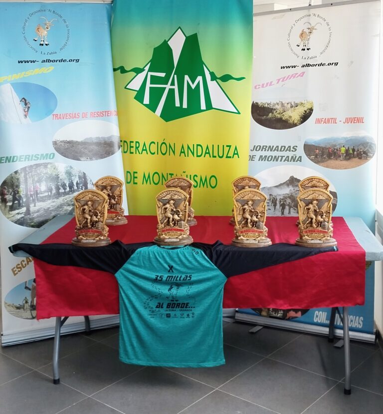 Todo preparado para la celebración de la X TR 35 Millas Al Borde-La Zubia