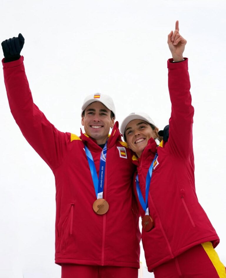 Bronce en el Relevo Mixto de Van Martello para Ana Alonso y Oriol Cardona