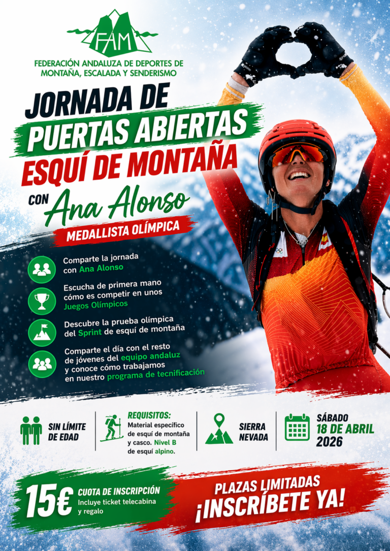 Convive experiencia con la medallista olímpica Ana Alonso con la Jornada de Puertas Abiertas de Esquí de Montaña de este sábado