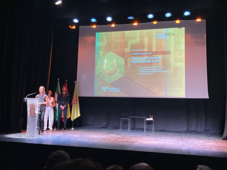 Pipi Cardell recibe de la Diputación de Granada el reconocimiento por su compromiso con la Igualdad