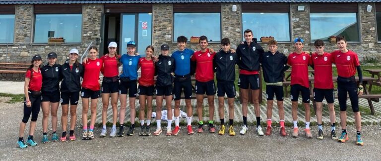 Cuatro deportistas de la FADMES en la concentración de la Selección Española Juvenil de CxM en Yeste