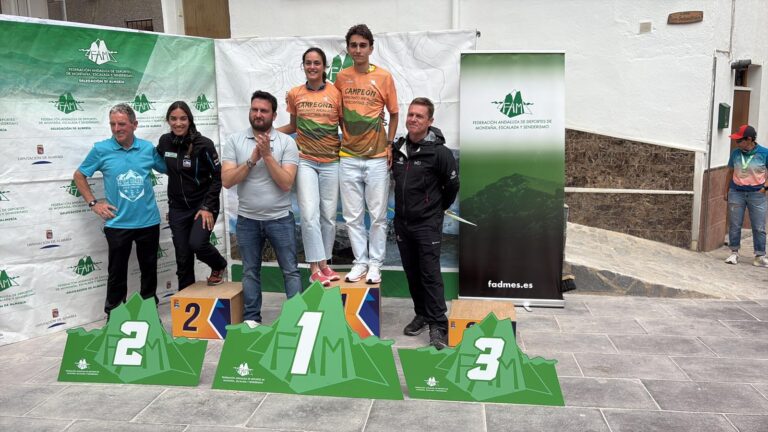 Tomás Blanco y Carolina Mármol, nuevos campeones de Andalucía de MiniCxM Trail