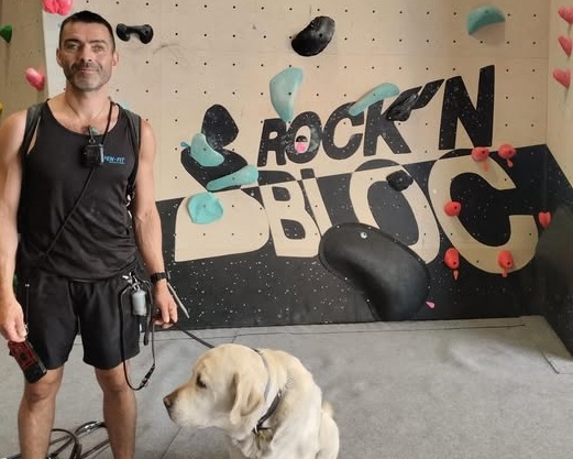 Javier Aguilar y María Cabezas compiten desde hoy en la Copa del Mundo de Paraescalada de Innsbruck