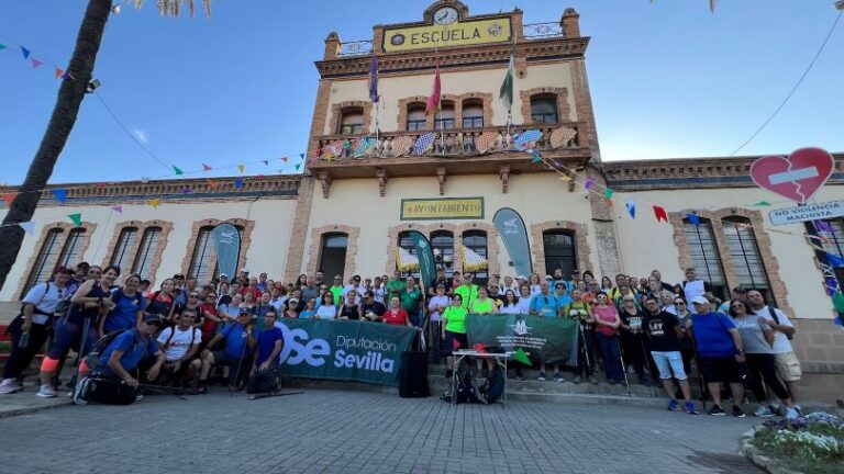 El VIII Programa de Senderos de la Diputación de Sevilla descubre el patrimonio minero de Villanueva del Rio y Minas en una singular ruta nocturna