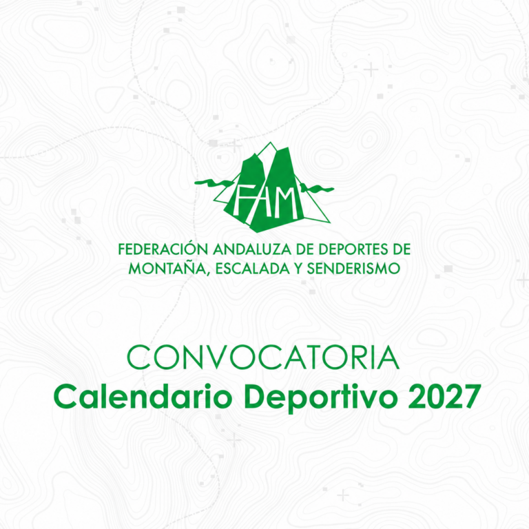 Abierta la Convocatoria para la solicitud de actividades oficiales en el Calendario 2027 de la FADMES