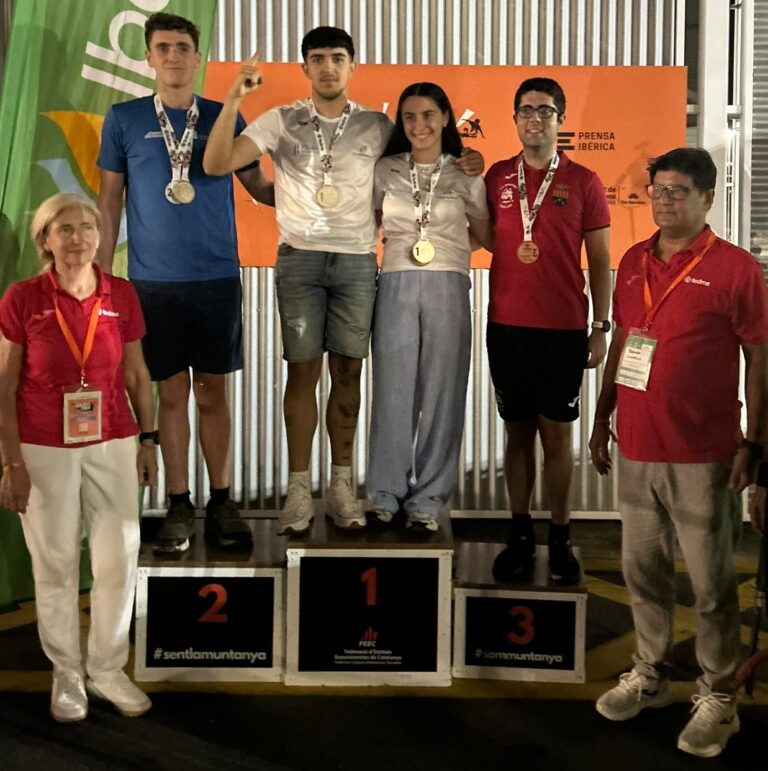 Varios podios andaluces finales en la Copa de España de Marcha Nórdica 2026