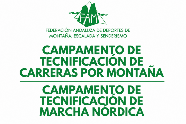 Abiertas las inscripciones para los Campamentos de Tecnificación de Marcha Nórdica y Carreras por Montaña de la FADMES