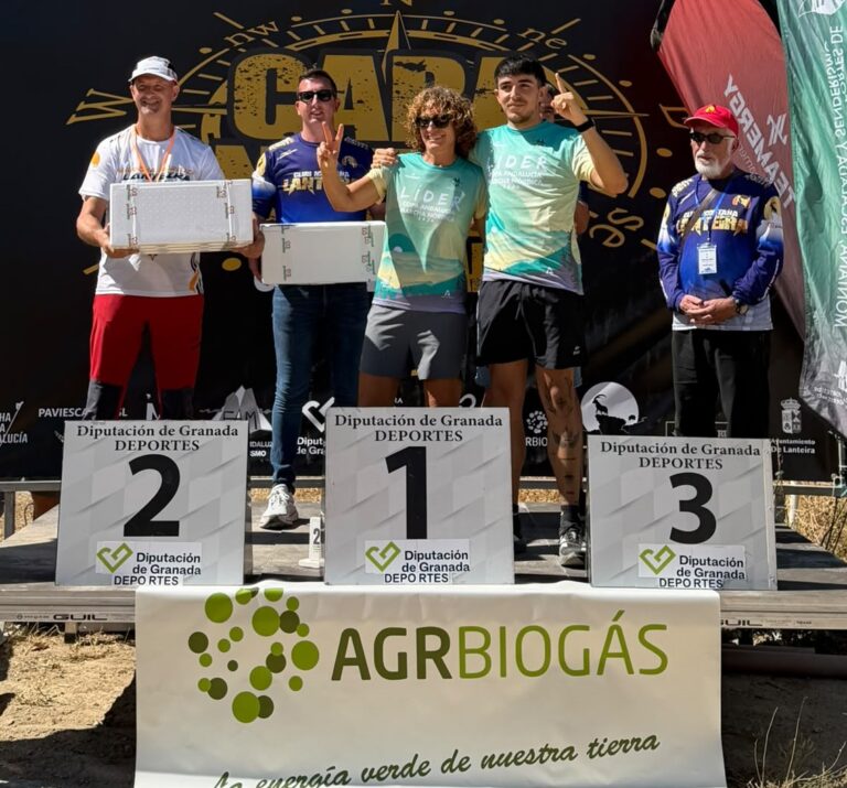 Andrés Cumbreras y Laura Ramos logran el triunfo absoluto en la Marcha Nórdica Lanteira de la Copa de Andalucía y liderato para Inmaculada Rosales y Cumbreras