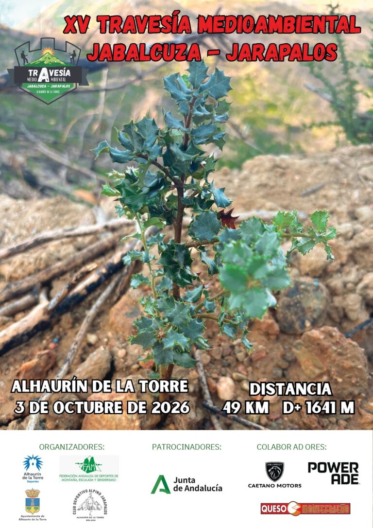 Alhaurín de la Torre acoge la XIII Travesía Jabalcuza-Jarapalos de la CATR 2026